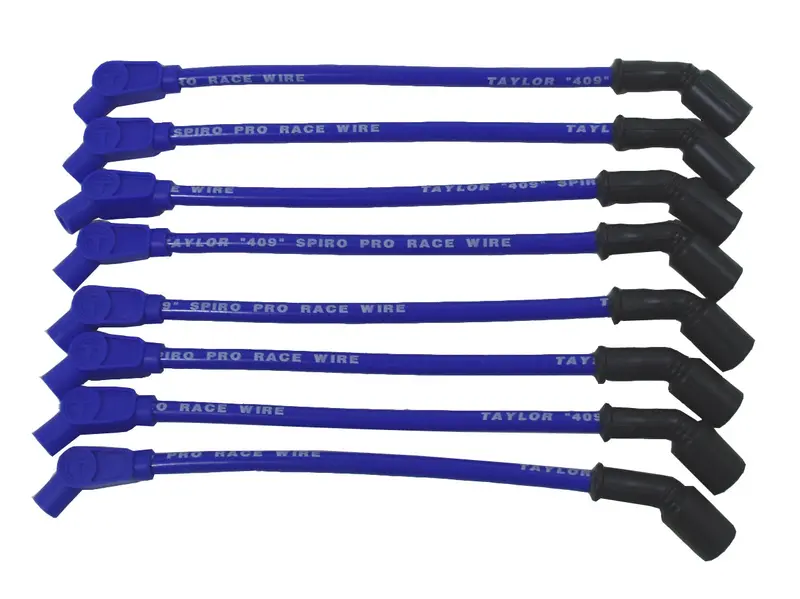 Taylor Cable Spiro-Pro 10.4Mm Ignition Wire Set – 409-Series Spark Plug Leads (Model 79613) 1