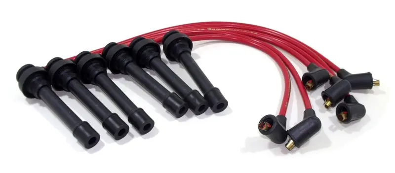 Taylor Cable Thundervolt 8.2Mm Ignition Wire Set – Red Oe-Style Kit With Stock-Length Boots (Model 87237) 1