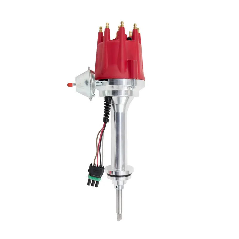 Top Street Performance Jm7714R Pro-Series Ready-To-Run Distributor For Chrysler Big Block Hemi (413–440, 426), Rb Engine Family – Red 1