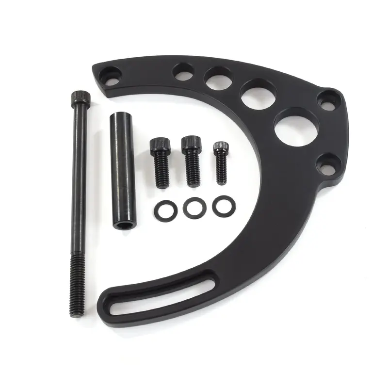 Top Street Performance Jm9133Bk Aluminum Alternator Bracket – Bbc Mid-Mount, Long Water Pump Compatible 1