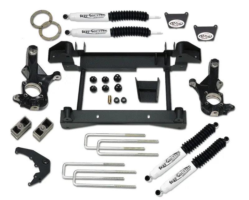Tuff Country 14985Kn 4-Inch Lift Kit With Sx8000 Shocks For 2001–2010 Chevy Silverado/Sierra 2500Hd 1