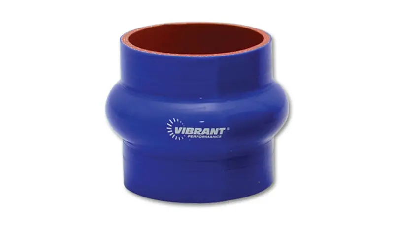 Vibrant Performance 2739B Blue 4-Ply Hump Hose Coupler – 5" Id × 3" Length 1