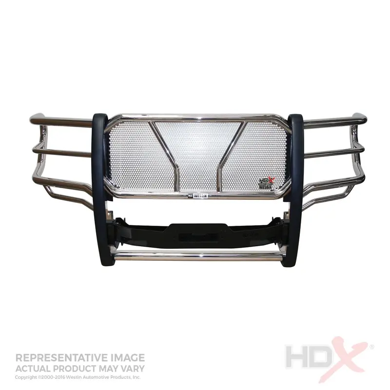 Westin Hdx Stainless Steel Winch-Mount Grille Guard — Heavy-Duty Front Protection 1