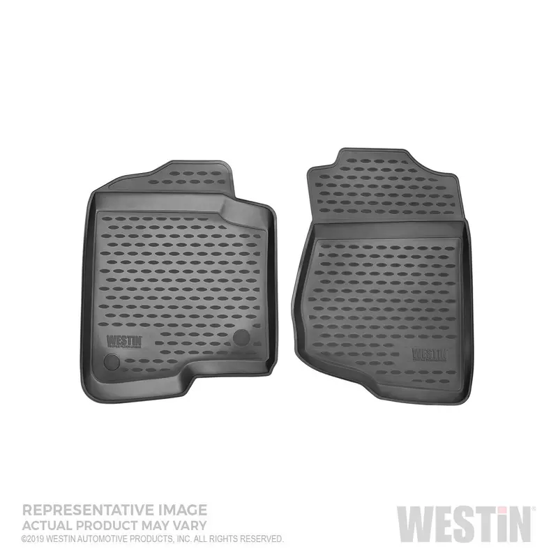 Westin Profile Custom Floor Liners – Front Pair, Black (Model 74-27-11004) 1