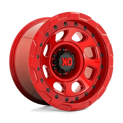 Xd Forged Gl-Red Alloy Wheel – 20X10", 5X5", -18Mm Offset – Model Xd86121050918N 1