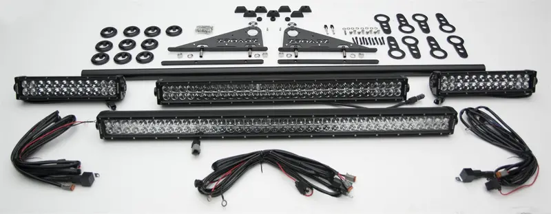 Zroadz Z350050-Kit-D Dual-Row Led Light Bar Kit – Straight Mount 1
